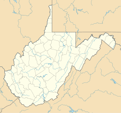Kinder is located in West Virginia