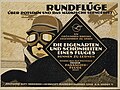 Der „Kranich“ der Deutschen Luft-Reederei; auf einem Plakat von Hans Rudi Erdt, 1919