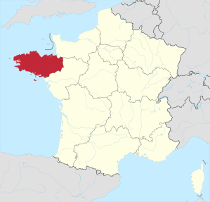 Lag vo dr Region Bretagne z Frankriich