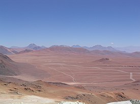 El desierto de Atacama, el segundo desierto más seco del mundo.