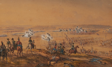 Charge du 13e régiment de cuirassiers à la bataille de Limonest, 20 mars 1814.png