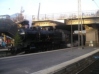 PR 908 at Copenhagen Central Station.