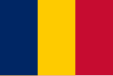 乍得国旗 比例2:3