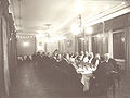 Dinner at Hotel Phoenix in around 1900.