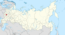 Oblast' di Tula – Localizzazione
