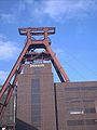 Fördergerüst der Zeche Zollverein in Essen