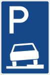 Trottoarparkering