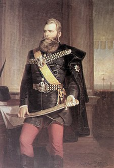 Hrabě Josef Zichy jako guvernér v Rijece (1870)