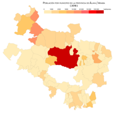 Población por municipio (2018)