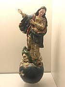 Virgen del apocalipsis, en el Museo de América en Madrid.