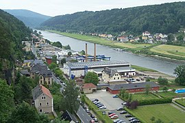 El río en Bad Schandau