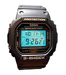 DW-5600E-1V A G-Shock armbandsur med Illuminator bakljus