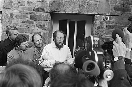 Aleksandr Solzhenitsyn in 1974