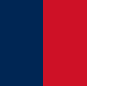 ? De Tweede Franse Republiek nam een variant van de driekleur aan voor een paar dagen tussen 24 februari en 5 maart 1848.