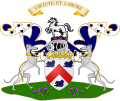 Earl of Dundonald's Coat of arms.[10]