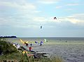 Kitesurfing na Helské kose