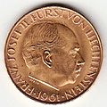 25-Franken-Goldmünze Liechtenstein 1961