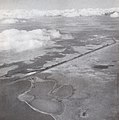 Aerial view of southern exit in 1934