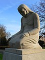 Oôrlogsmonument (1948) Hans Reicher, Nieuweschans