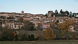 A general view of Raissac-sur-Lampy
