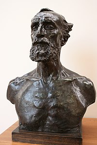 Auguste Rodin, Buste de Jules Dalou (1883), Roubaix, La Piscine.