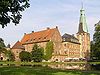 Das Wasserschloss Raesfeld, Oberburg von Westen