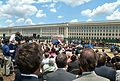 Zeremonie zum Baubeginn des Pentagon-Denkmals