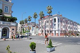 Le style de l'ancienne « riviera de Batoumi ».