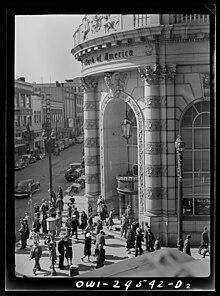 Early Bank of America building