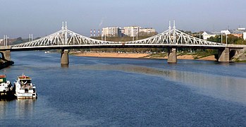 El río Volga en Tver