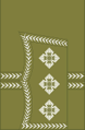第一次世界大战时，上尉肩章（一般样式）