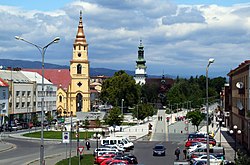 City centre of Zvolen