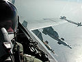 Weapons Ready for Launch on a F/A-18 “Hornet” flying over Afghanistan