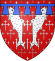 Coat of arms of the Salm family, lords of Puttelange (-les-St. Avold), usual appanage of the juniors of the Salm family.