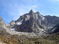 Mont Kenya (5 199 m), segonda cima pus auta d'Africa