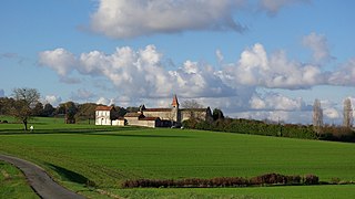 Bessac, Charente, France, as seen from SSW