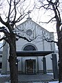 Kapelle, vom Friedhof aus gesehen