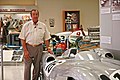 David Hobbs at the Hall of Fame Museum