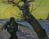 Såningsmannen, 1888. van Gogh-museet, Amsterdam.