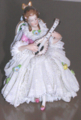 Figurita de porcelana de Dresde.