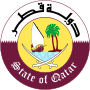 Thumbnail for File:Emblem of Qatar.svg