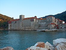 Monastery overlooking the sea