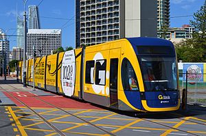 Flexity 2 an der Gold Coast