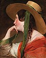 Dívka ve slaměném klobouku (1835), vydražena za 1,5 mil. eur