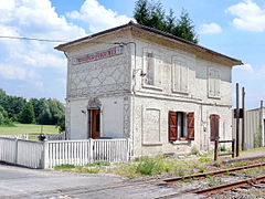 L'ancienne gare de Troissereux-Fouquenies.