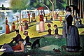 Tarde de Domingo na Ilha de Grande Jatte, 1884 – 1886.