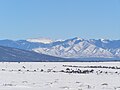 Gold Hill (left) and Flag Mountain (right) from the northwest