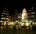 Market Place (Markt) on an autumn evening.