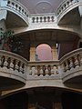 Hôtel de Fontfroide, escalier central