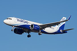 IndiGo Airbus A320neo F-WWDG (to VT-ITI) (28915135713).jpg